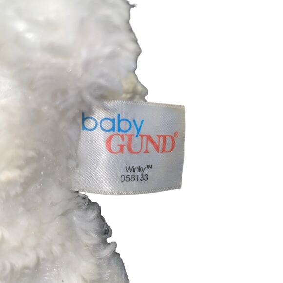 Gund Plush Lamb Winky Stuffed Animal Rattle Nursery Decor Shower Baby Gift 9” - Picture 7 of 11